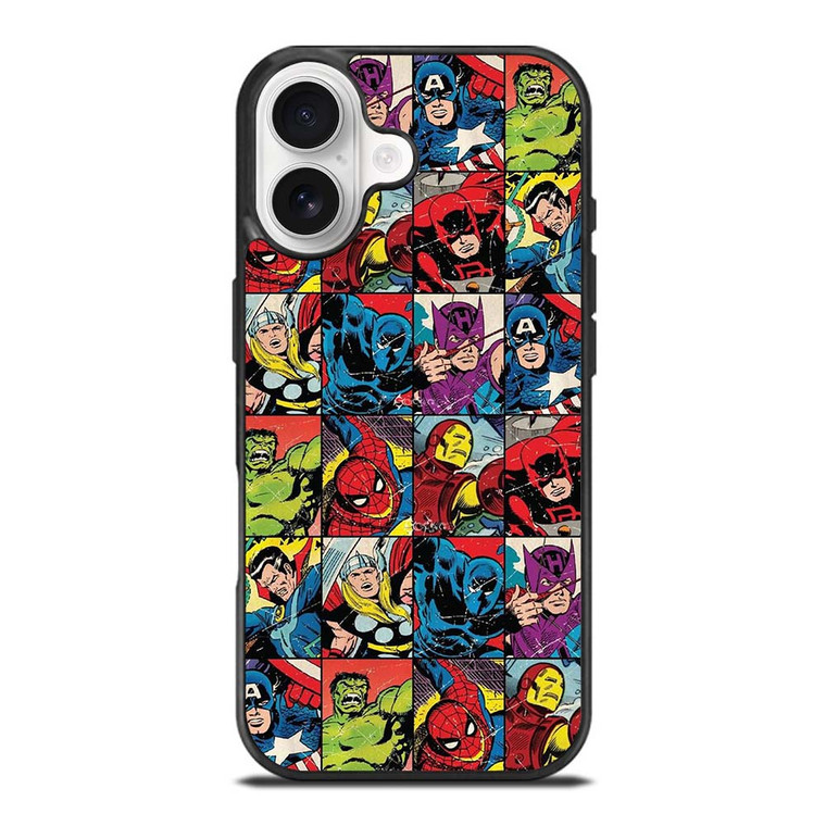 MARVEL SUPERHEROES CLASSIC COMIC iPhone 17 Case