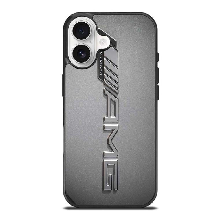 MERCEDES AMG LOGO CHROME EMBLEM iPhone 17 Case