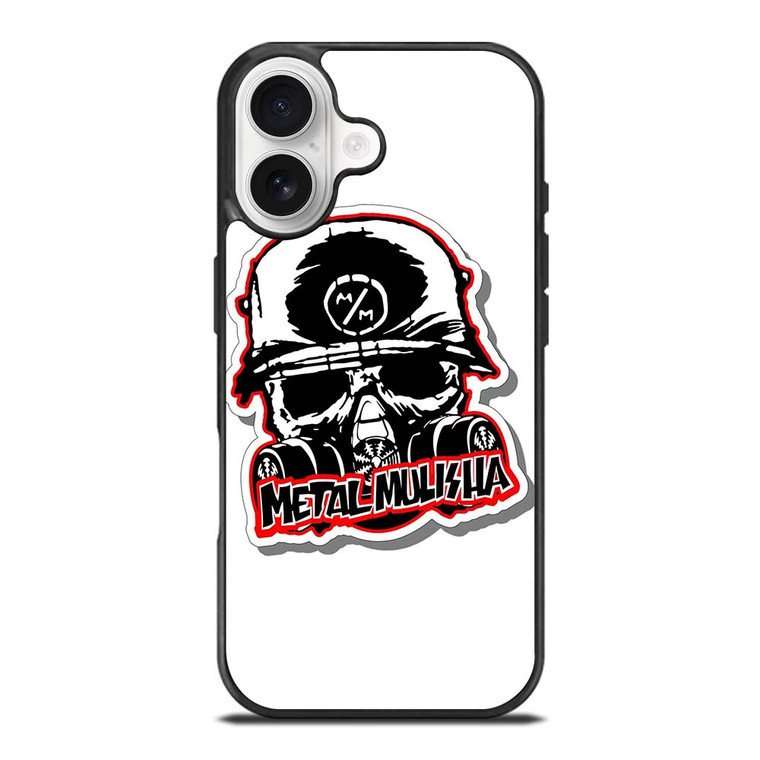 METAL MULISHA WHITE LOGO iPhone 17 Case