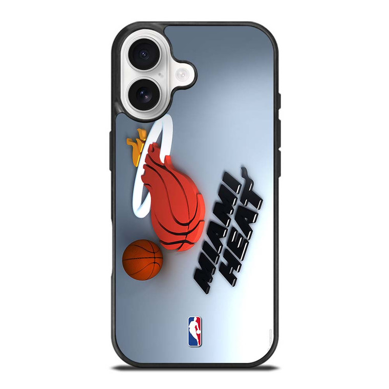 MIAMI HEAT BASKETBALL TEAM iPhone 17 Case