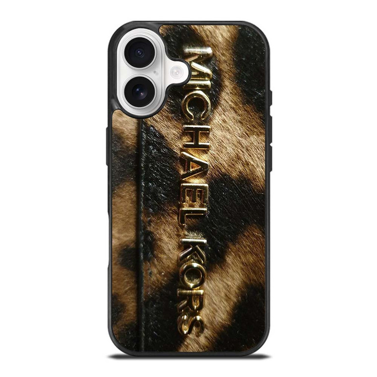 MICHAEL KORS LEOPARD LOGO iPhone 17 Case