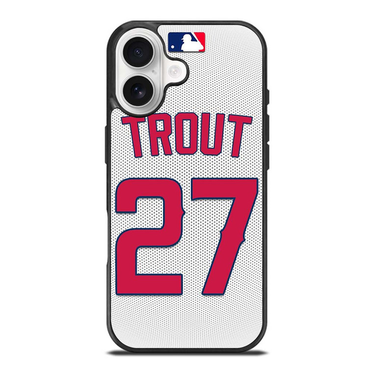 MIKE TROUT LOS ANGELES ANGELS KIT iPhone 17 Case