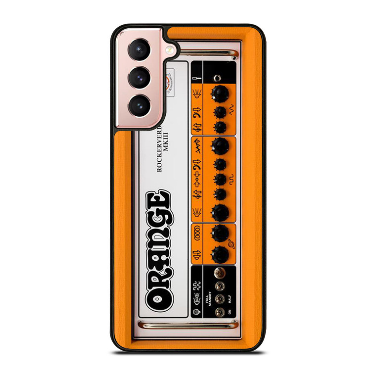 ORANGE GUITAR BASS AMP Samsung Galaxy S21 Case