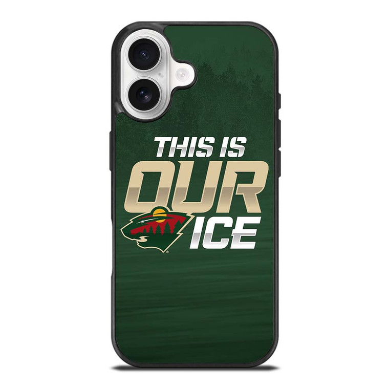 MINNESOTA WILD THIS IS OUR ICE iPhone 17 Case