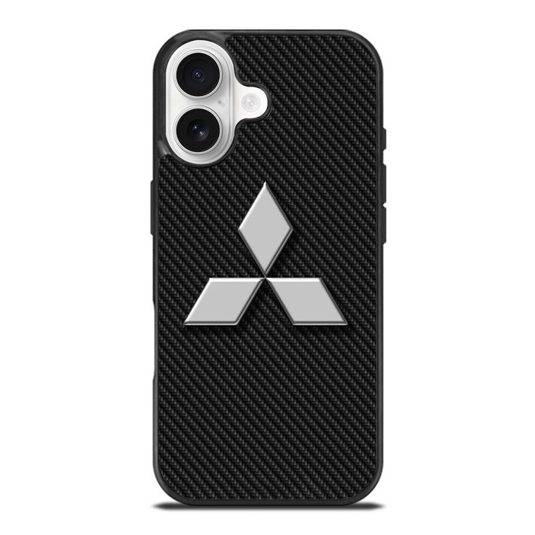 MITSUBISHI CARBON LOGO iPhone 17 Case