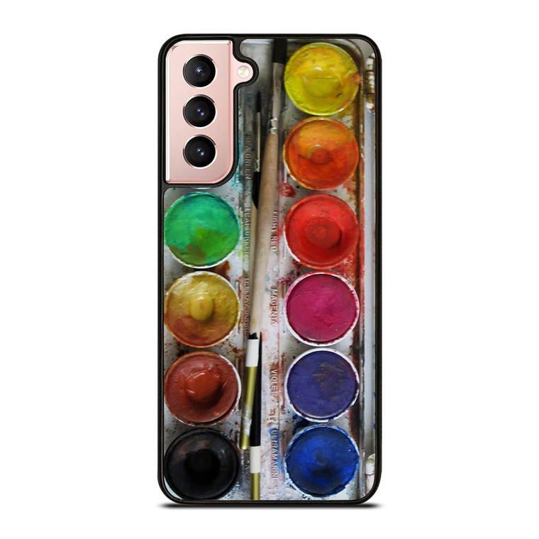 PAINT BOX WATERCOLOR Samsung Galaxy S21 Case