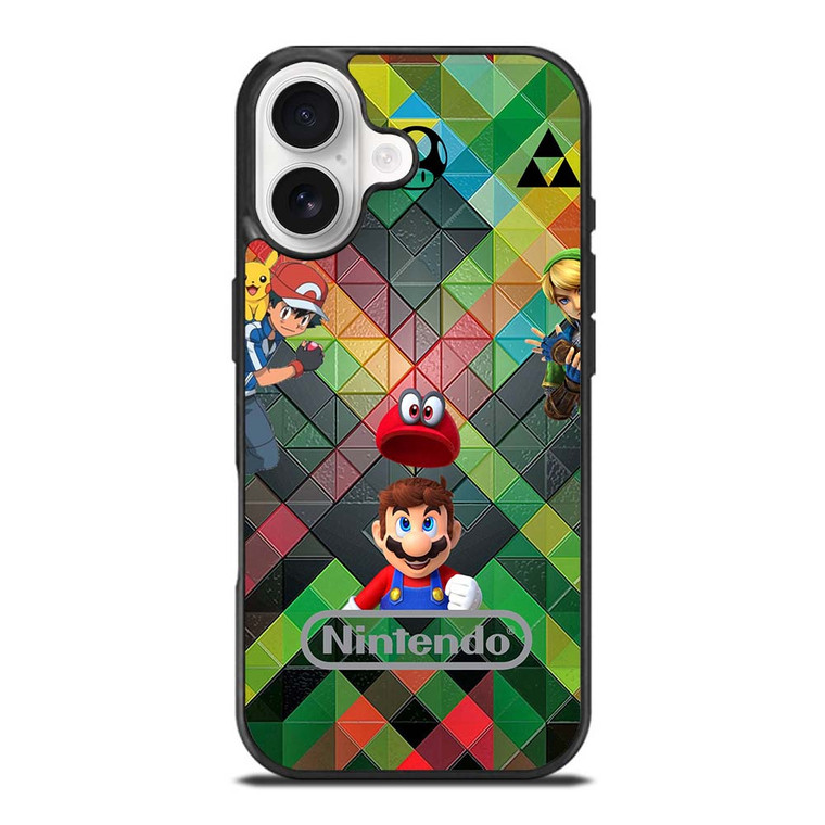 NINTENDO SWITCH GAME COLLECTION iPhone 17 Case