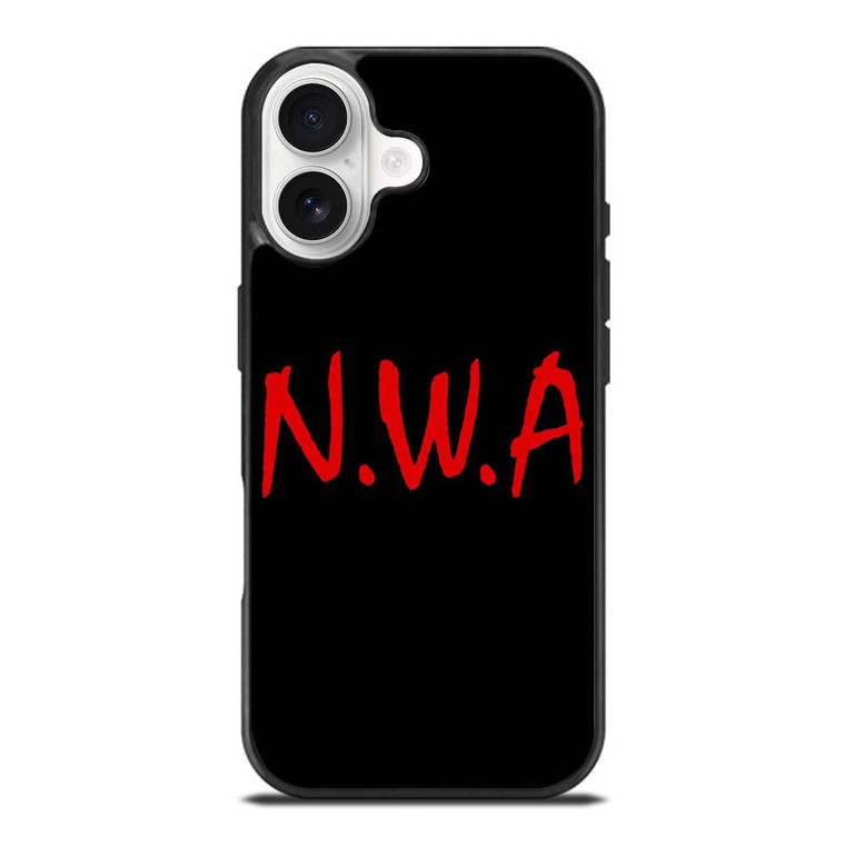 NWA NIGGAZ WIT ATTITUDES HIP HOP LOGO iPhone 17 Case