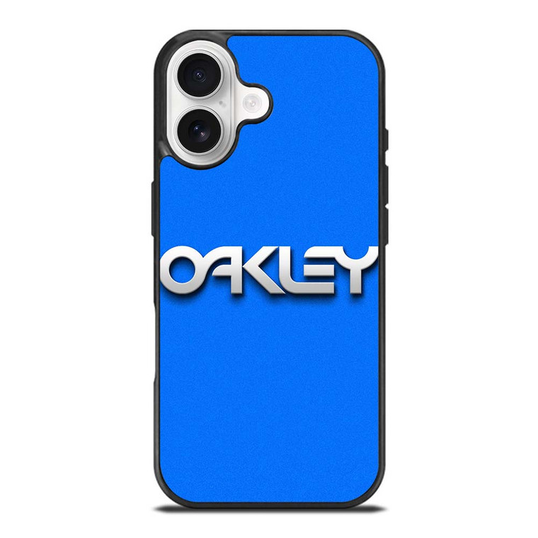 OAKLEY LOGO BLUE SOLID iPhone 17 Case