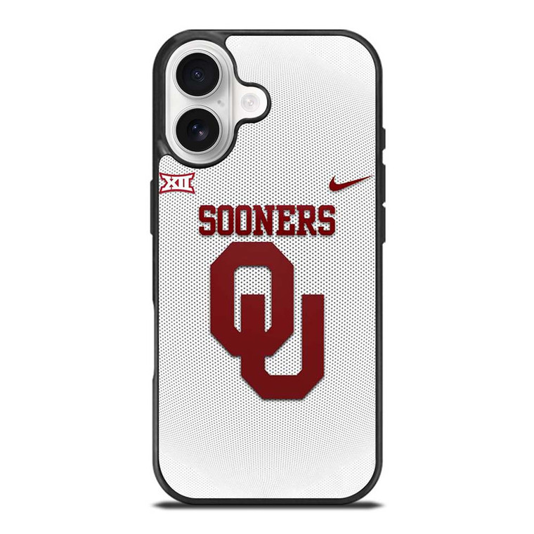 OKLAHOMA SOONERS JERSEY iPhone 17 Case