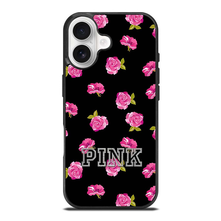 PINK VICTORIA SECRET ROSES iPhone 17 Case
