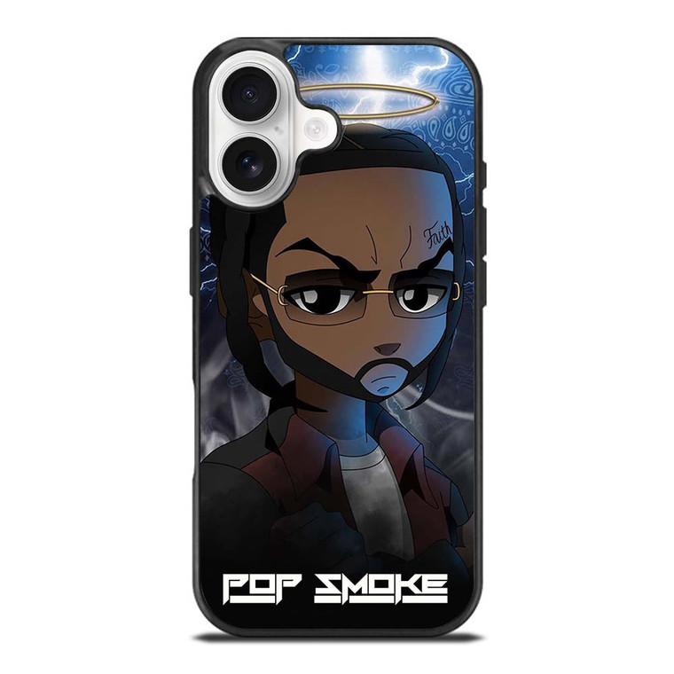 POP SMOKE RAPPER CARTOON LOGO iPhone 17 Case POP SMOKE RAPPER CARTOON LOGO iPhone 17 Case