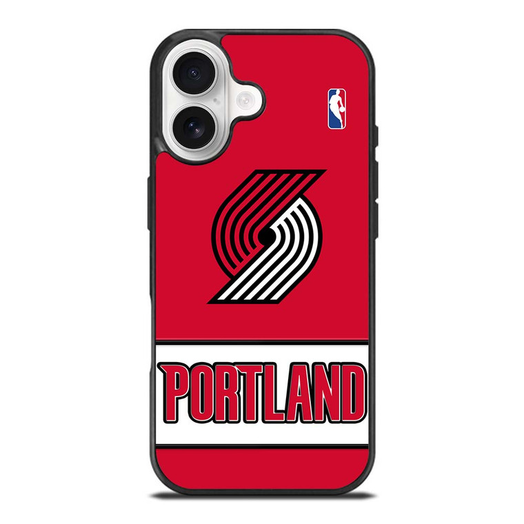 PORTLAND BLAZERS NIKE NBA iPhone 17 Case PORTLAND BLAZERS NIKE NBA iPhone 17 Case