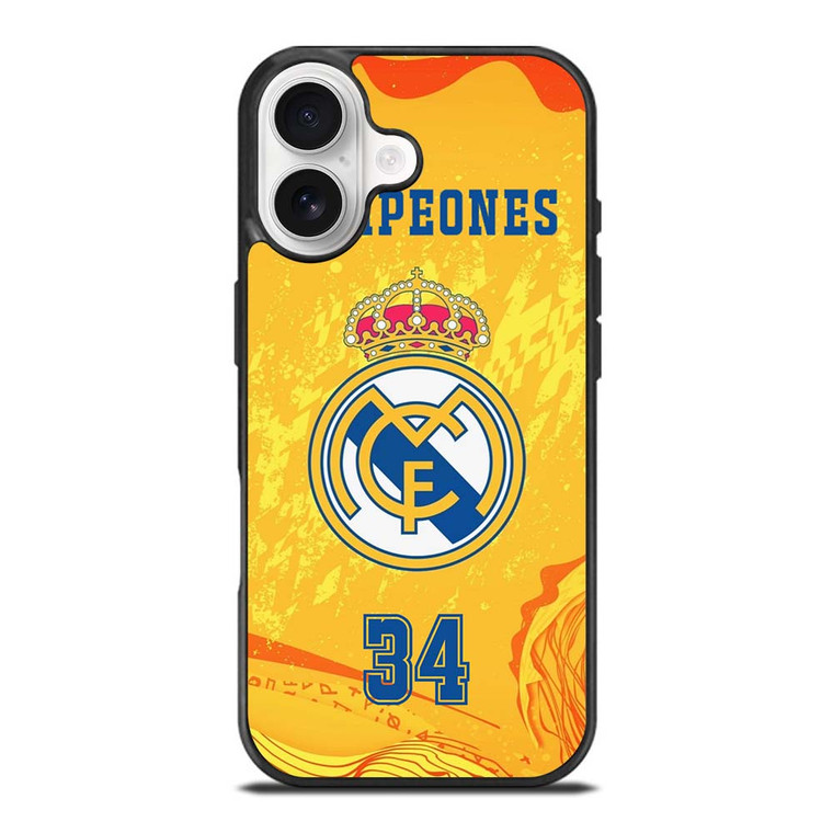REAL MADRID CF CAMPEONES 34 iPhone 17 Case REAL MADRID CF CAMPEONES 34 iPhone 17 Case
