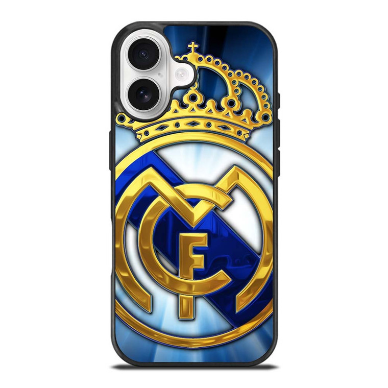 REAL MADRID SHINE LOGO iPhone 17 Case REAL MADRID SHINE LOGO iPhone 17 Case