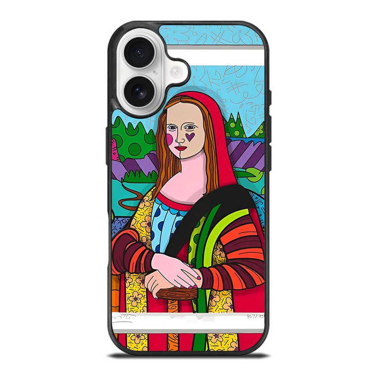 ROMERO BRITTO MONALISA iPhone 17 Case ROMERO BRITTO MONALISA iPhone 17 Case