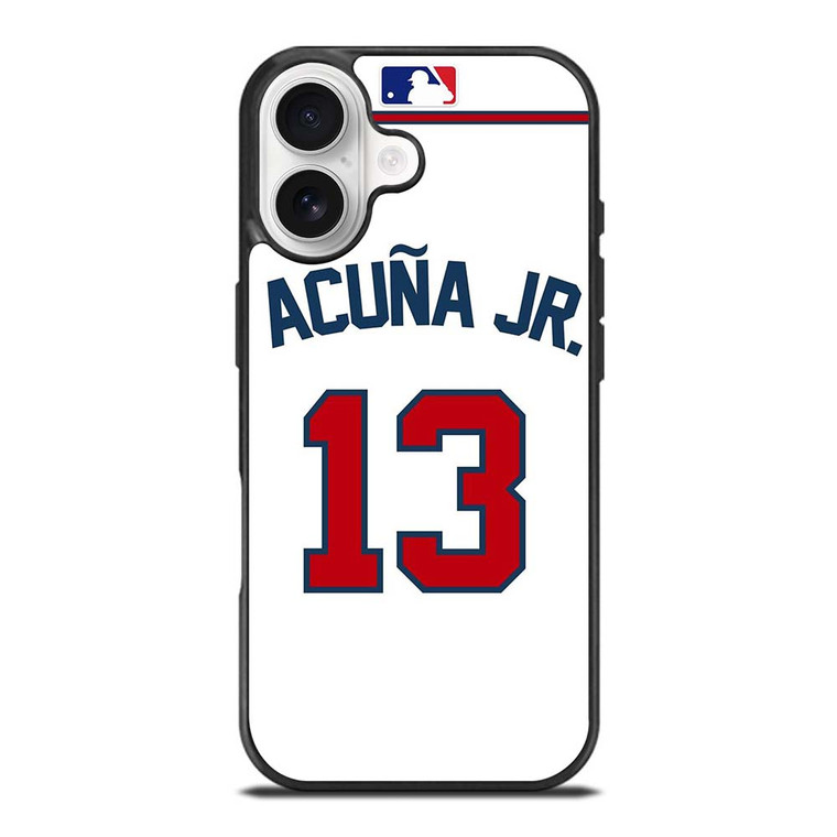 RONALD ACUNA JR ATLANTA BRAVES KIT iPhone 17 Case RONALD ACUNA JR ATLANTA BRAVES KIT iPhone 17 Case