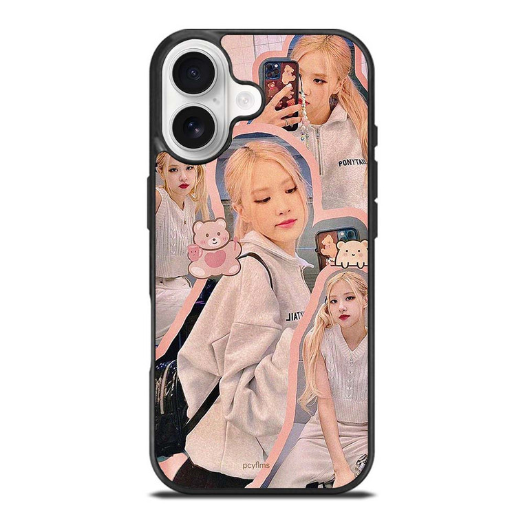 ROSE BLACKPINK CUTE COLLAGE iPhone 17 Case ROSE BLACKPINK CUTE COLLAGE iPhone 17 Case