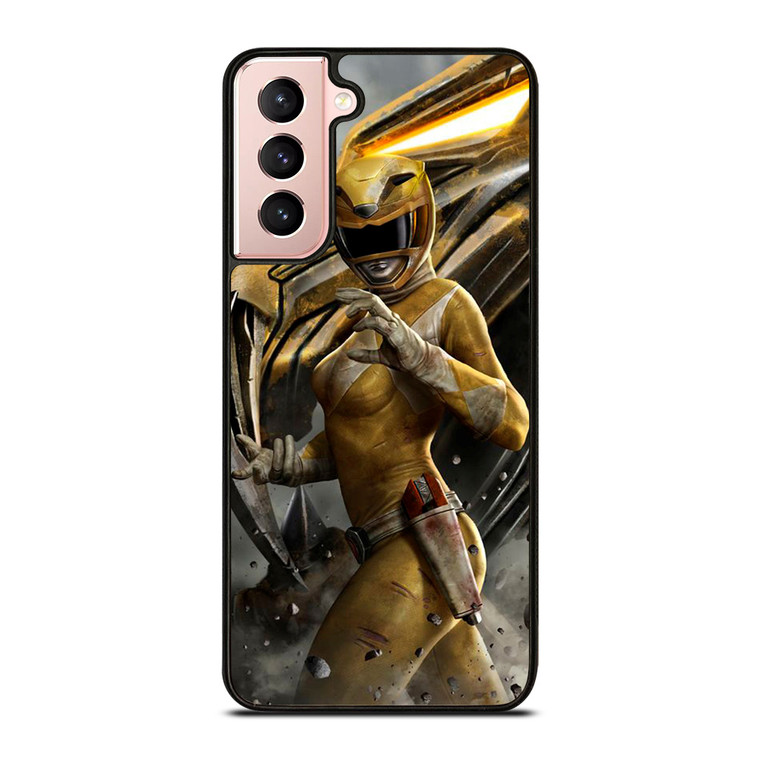 POWER RANGER YELLOW Samsung Galaxy S21 Case POWER RANGER YELLOW Samsung Galaxy S21 Case
