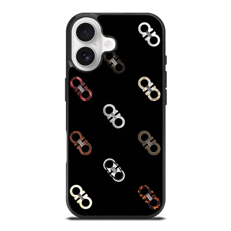 SALVATORE FERRAGAMO LOGO PATTERN iPhone 17 Case SALVATORE FERRAGAMO LOGO PATTERN iPhone 17 Case