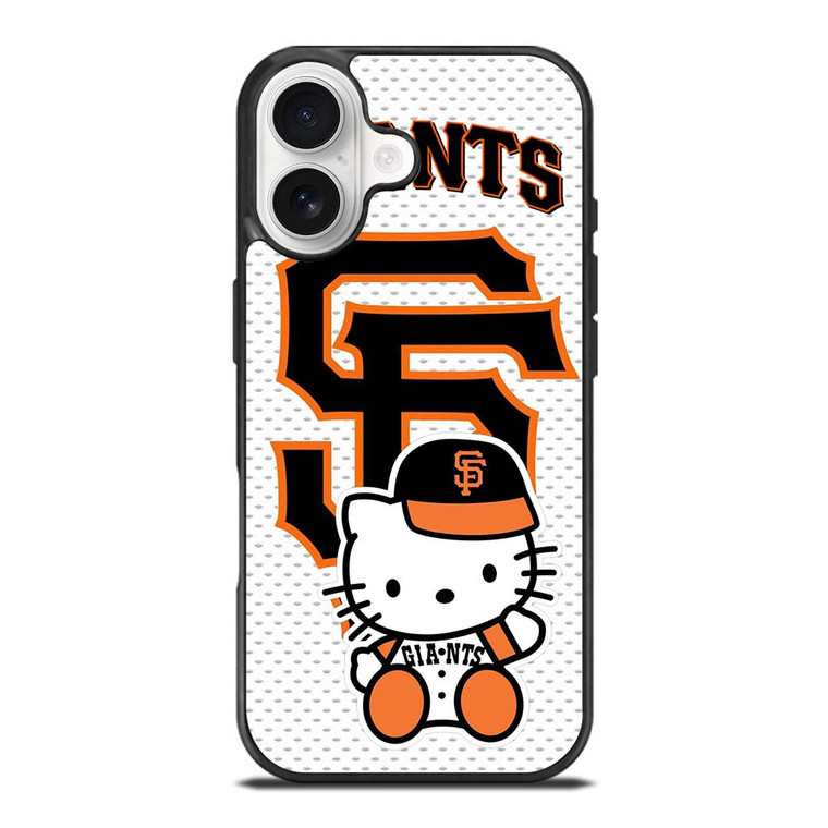 SAN FRANCISCO GIANTS MLB HELLO KITTY iPhone 17 Case SAN FRANCISCO GIANTS MLB HELLO KITTY iPhone 17 Case