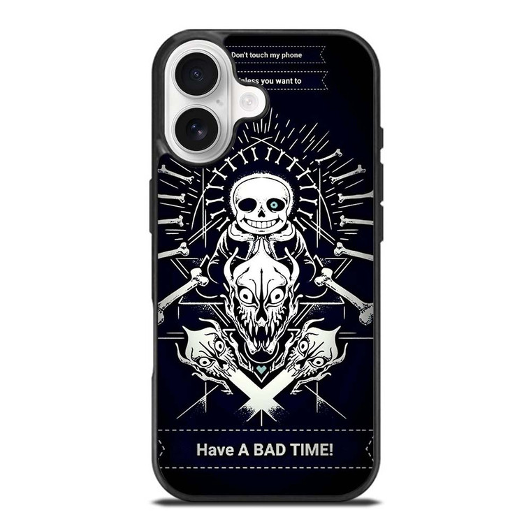 SANS UNDERTALE BAD TIME CARTOON iPhone 17 Case