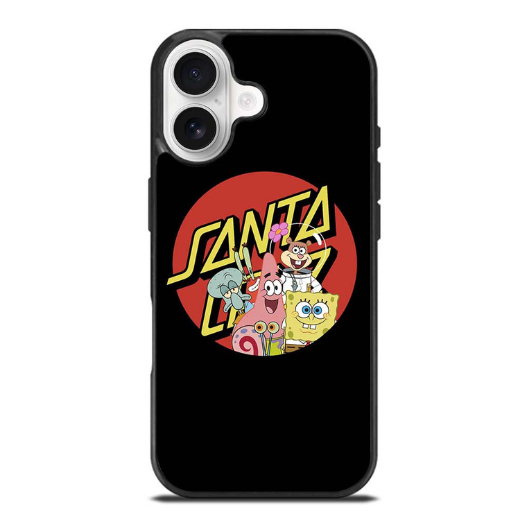 SANTA CRUZ SKATEBOARD X SPONGEBOB iPhone 17 Case