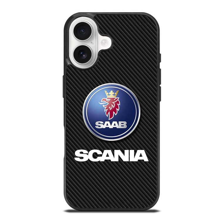 SCANIA TRUCK SAAB CARBON LOGO iPhone 17 Case SCANIA TRUCK SAAB CARBON LOGO iPhone 17 Case