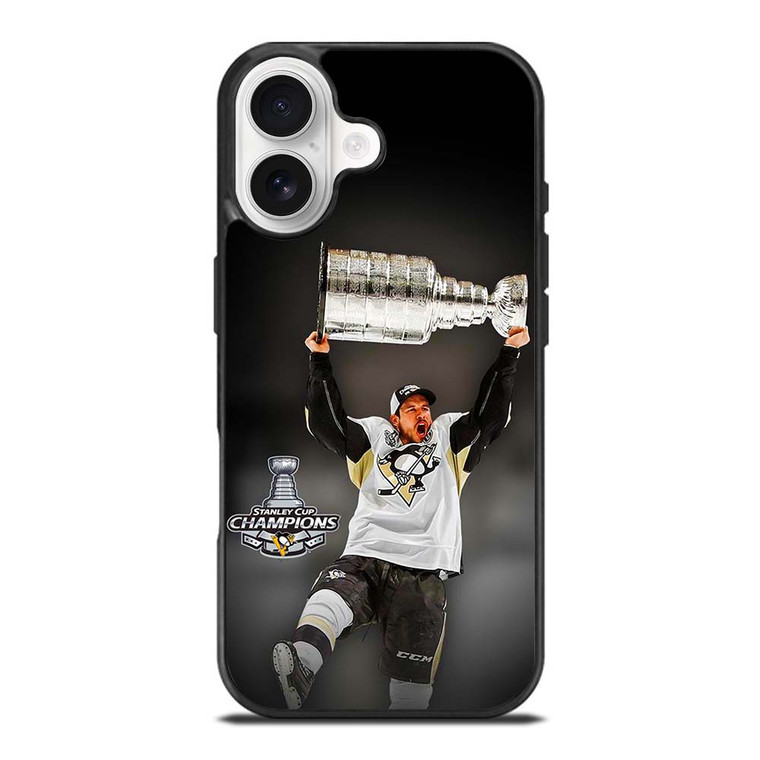 SIDNEY CROSBY PITTSBURGH PENGUINS CHAMPIONS iPhone 17 Case SIDNEY CROSBY PITTSBURGH PENGUINS CHAMPIONS iPhone 17 Case