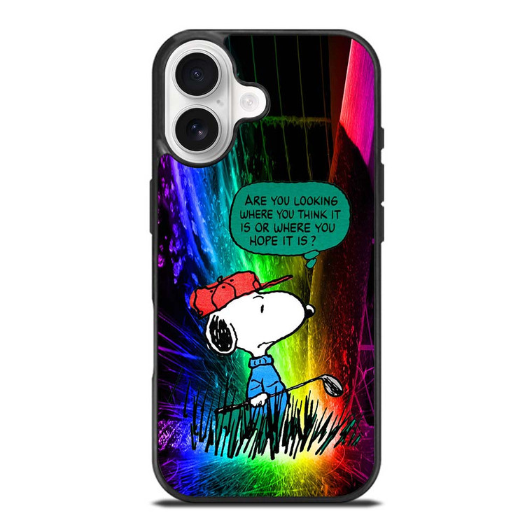SNOOPY QUESTION iPhone 17 Case