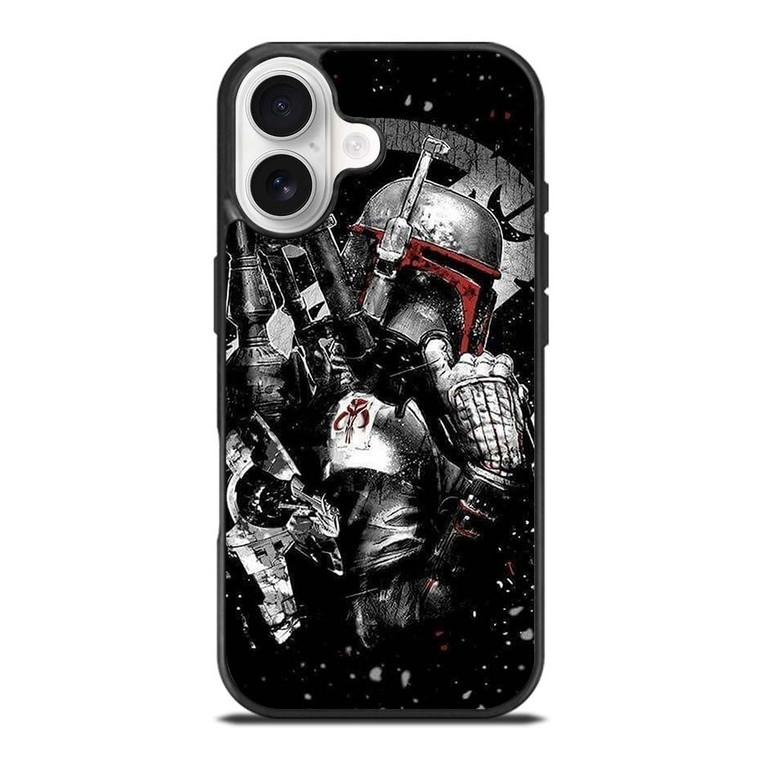 STAR WARS BOBA FETT ART iPhone 17 Case
