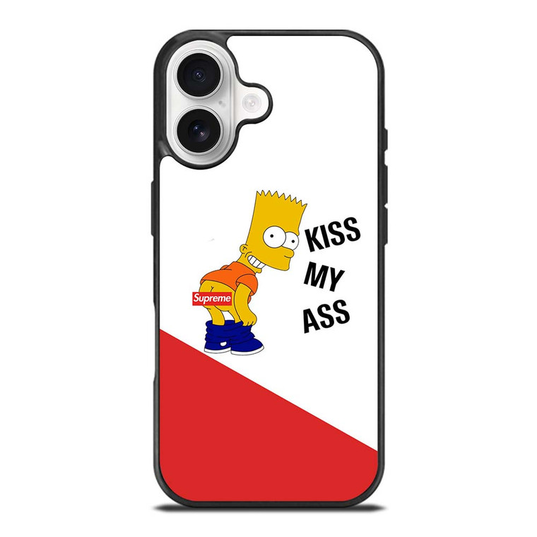 SUPREME BART SIMPSON KISS MY ASS iPhone 17 Case
