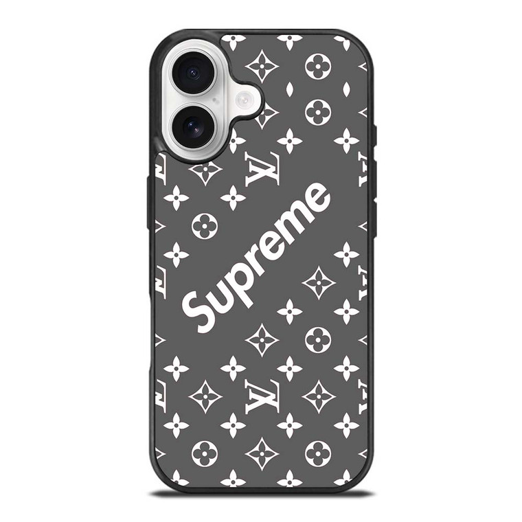 SUPREME GREY PATTREN iPhone 17 Case