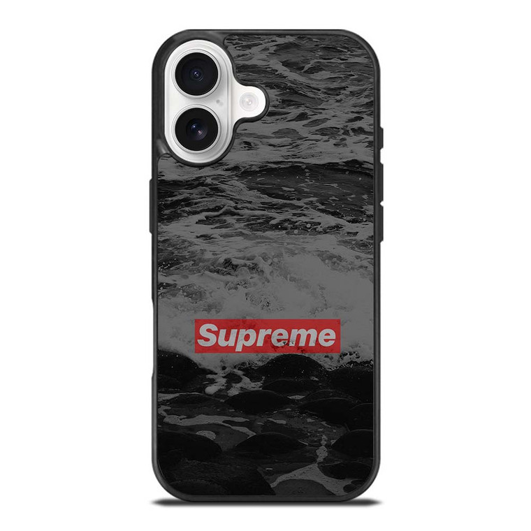 SUPREME LOGO OCEAN iPhone 17 Case