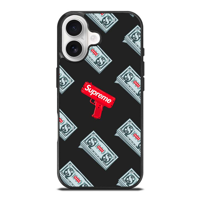 SUPREME MONEY GUN iPhone 17 Case