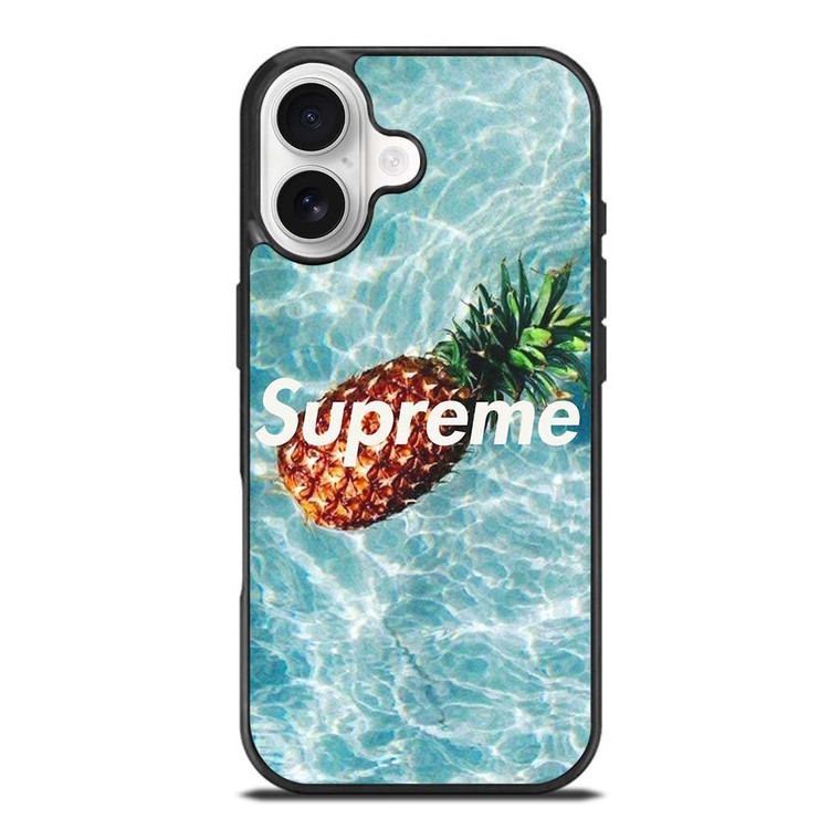SUPREME X PINEAPPLE (2) iPhone 17 Case