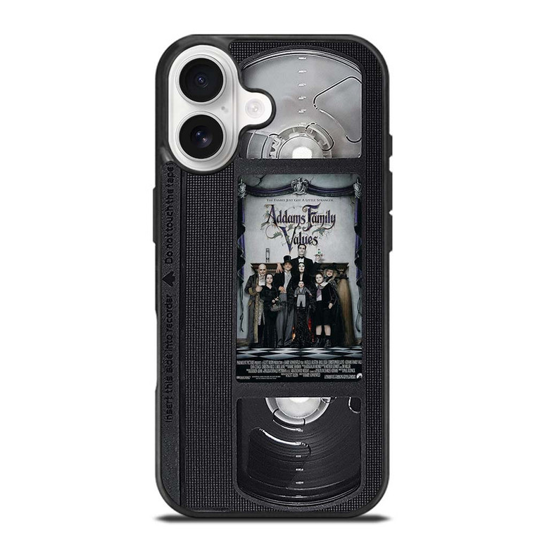 THE ADAMS FAMILY HORROR MOVIE TAPE iPhone 17 Case