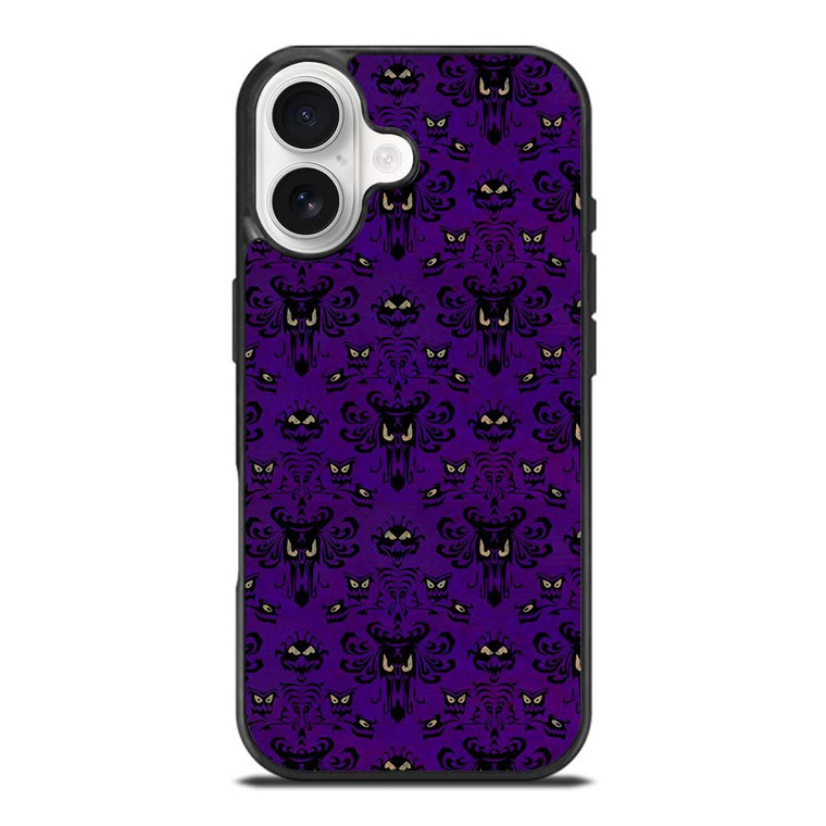 THE HAUNTED MANSION PURPLE PATTERN iPhone 17 Case