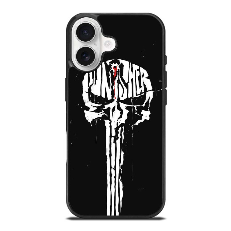 THE PUNISHER SKULL SPLASH EFFECT iPhone 17 Case