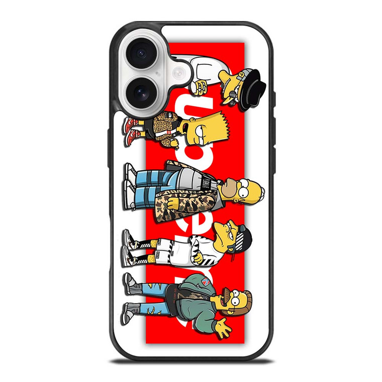 THE SIMPSONS SUPREME HYPEBEAST iPhone 17 Case THE SIMPSONS SUPREME HYPEBEAST iPhone 17 Case