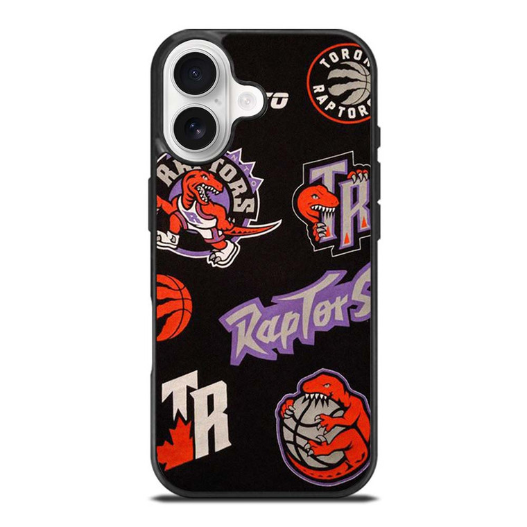 TORONTO RAPTORS LOGO COLLAGE iPhone 17 Case