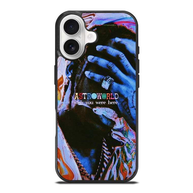 TRAVIS SCOTT ASTROWORLD ART iPhone 17 Case