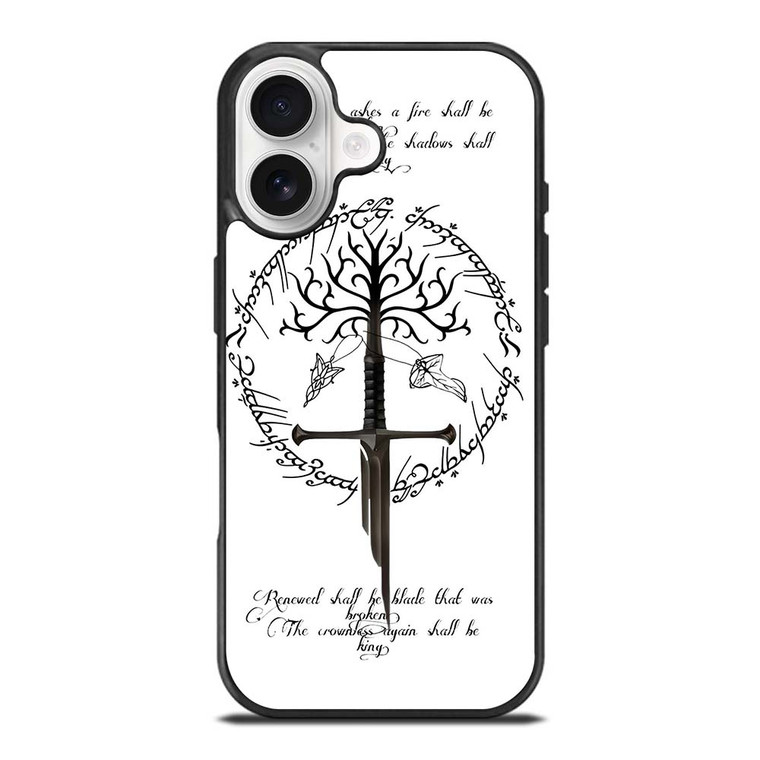 TREE LORD OF THE RING SWORD iPhone 17 Case