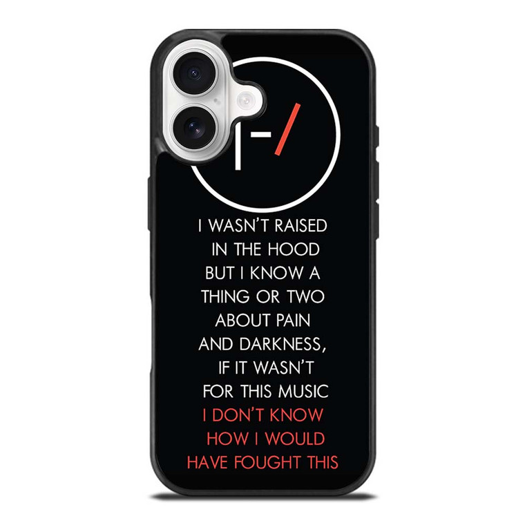 TWENTY ONE PILOTS LYRIC iPhone 17 Case