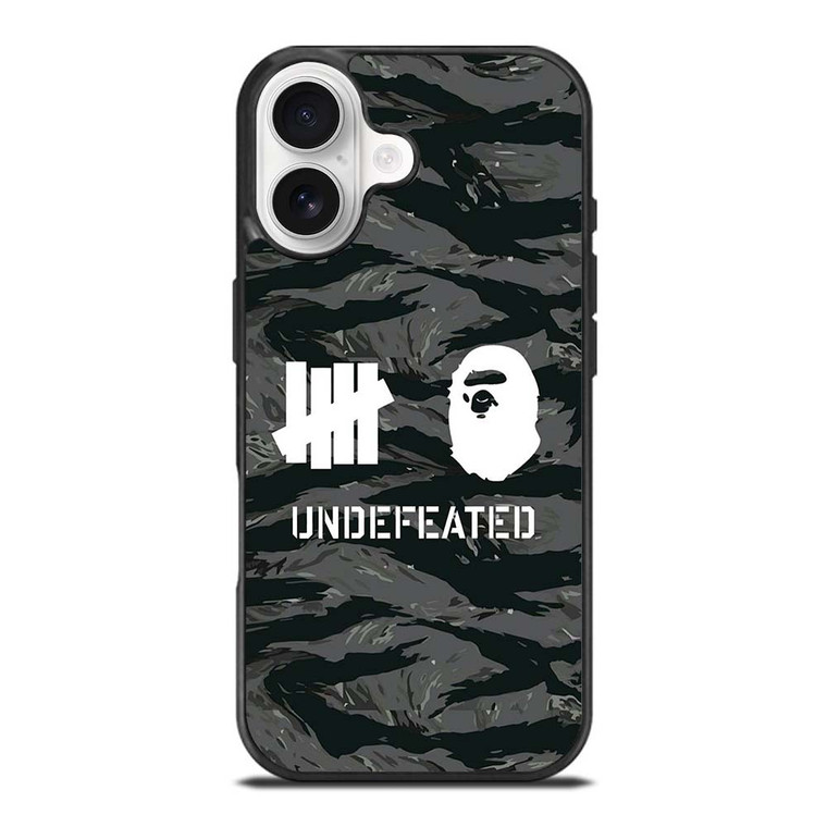 UNDEFEATED X BAPE LOGO iPhone 17 Case