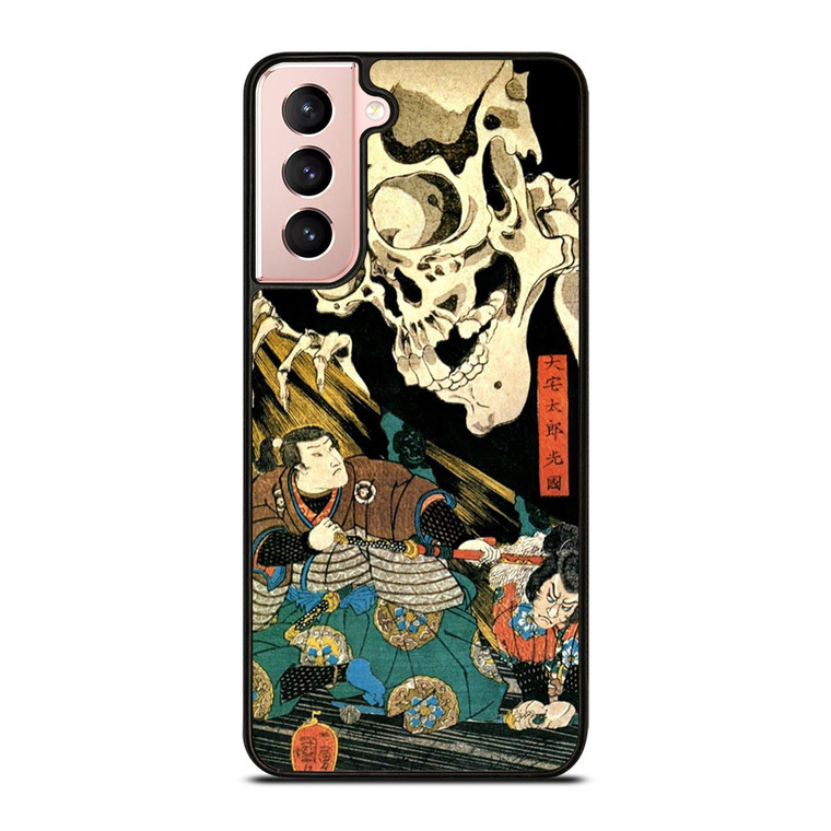 SKULL JAPANESE ART STYLE Samsung Galaxy S21 Case