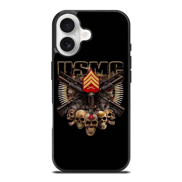 USMC MARINE CORPS SKULL LOGO iPhone 17 Case