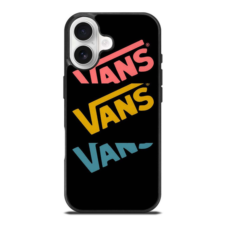 VANS COLOR LOGO COLLAGE iPhone 17 Case
