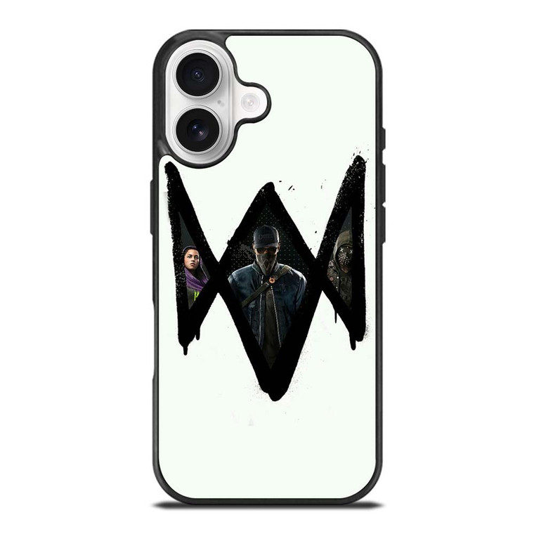WATCH DOGS 2 LOGO ART iPhone 17 Case