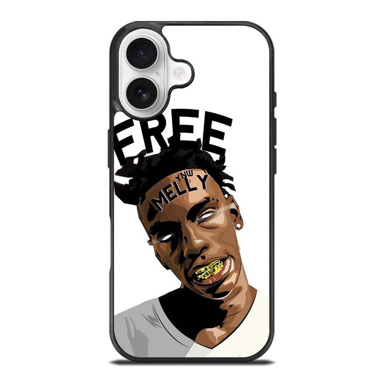 YNW MELLI RAPPER FREE iPhone 17 Case